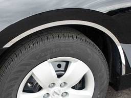 Fits Nissan ALTIMA 4dr QAA Stainless 4pcs Wheel Well Accent WQ27550