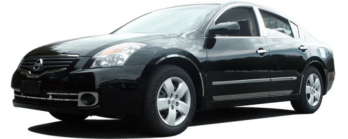 Fits Nissan ALTIMA 4dr QAA Stainless 10pcs Window Accent Package WP27550 thumbnail 2