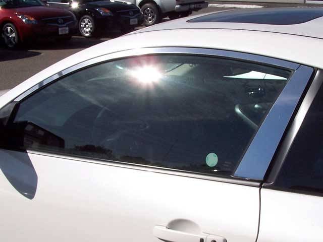 Fits Nissan ALTIMA 2dr QAA Stainless 4pcs Window Accent Package WP27558