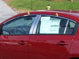 Fits Nissan SENTRA 4dr QAA Stainless 4pcs Window Accent Package WP28576
