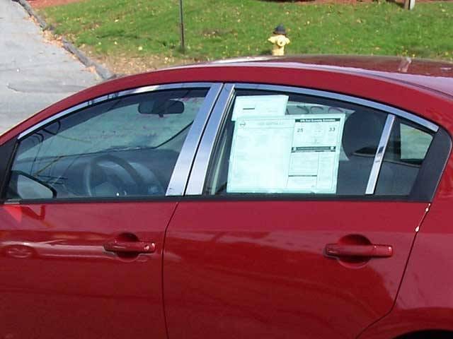 Fits Nissan SENTRA 4dr QAA Stainless 10pcs Window Accent Package WP28575