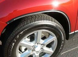 SATURN OUTLOOK 4dr QAA Stainless 4pcs Wheel Well Accent WQ47425