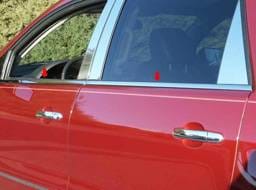 SATURN OUTLOOK 4dr QAA Stainless 4pcs Window Sill Accent WS47425