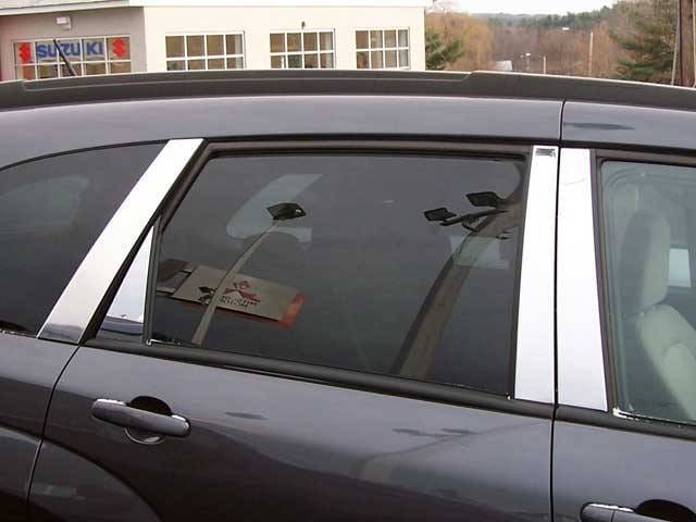 SUZUKI XL-7 4dr QAA Stainless 8pcs Pillar Trim PP28872