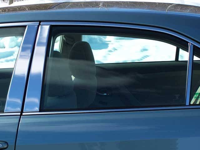TOYOTA CAMRY 4dr QAA Stainless 6pcs Pillar Trim PP27131