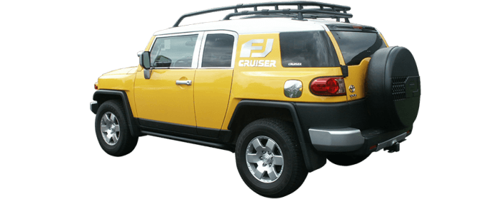 TOYOTA FJ CRUISER 4dr QAA Stainless 1pcs Grille Accent SG27142 thumbnail 4