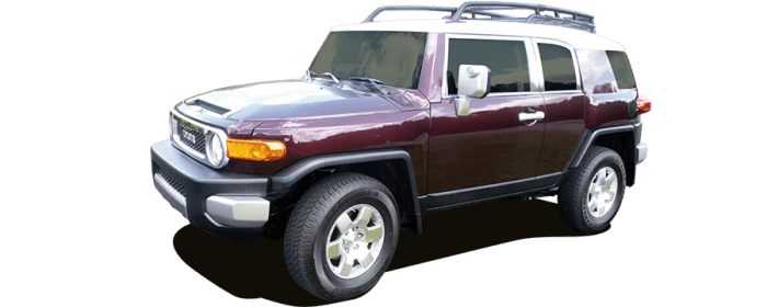 TOYOTA FJ CRUISER 4dr QAA Stainless 9pcs Grille Accent SG27140 thumbnail 2