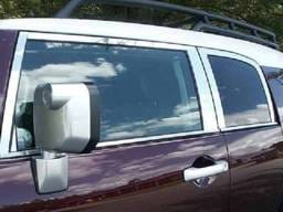 TOYOTA FJ CRUISER 4dr QAA Stainless 8pcs Pillar Trim PP27142