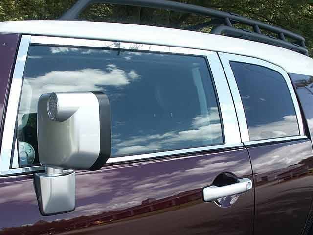 TOYOTA FJ CRUISER 4dr QAA Stainless 18pcs Window Accent Package WP27140