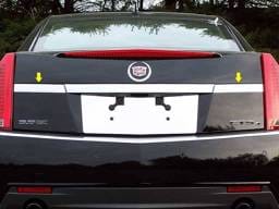 CADILLAC CTS 4dr QAA Stainless 2pcs License Plate Bar Accent LB48250