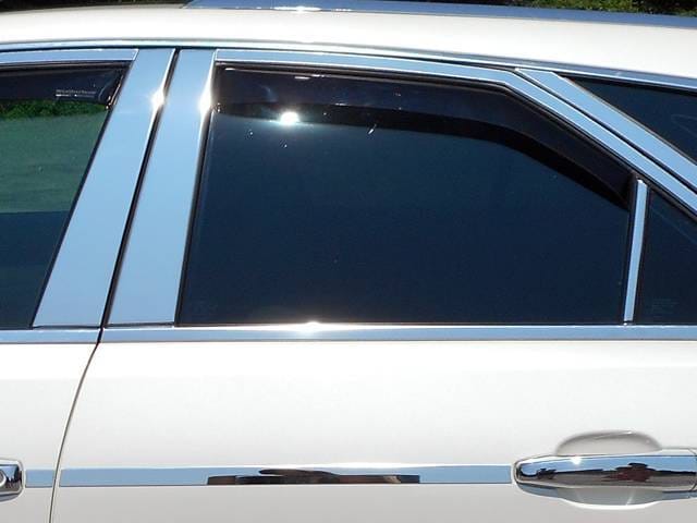 CADILLAC CTS SPORT WAGON 4dr QAA Stainless 6pcs Pillar Trim PP48251