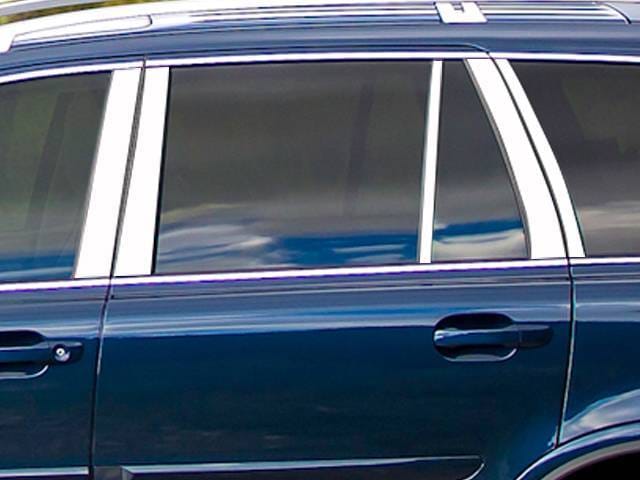 VOLVO XC90 4dr QAA Stainless 10pcs Pillar Trim PP27383