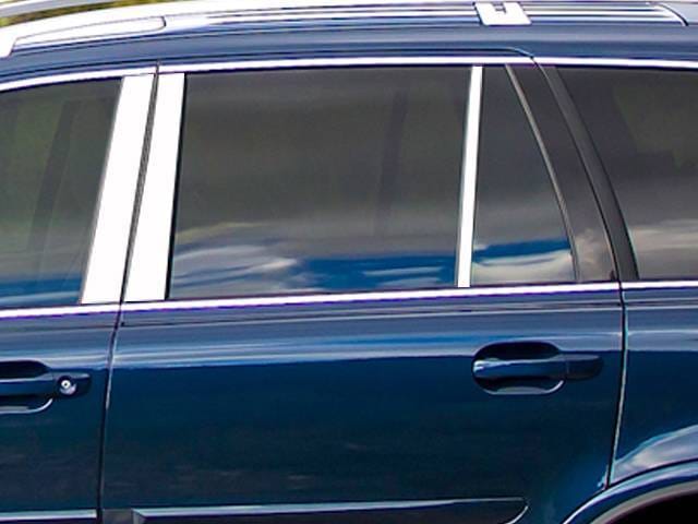 VOLVO XC90 4dr QAA Stainless 6pcs Pillar Trim PP27381