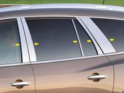 BUICK ENCLAVE 4dr QAA Stainless 10pcs Pillar Trim PP48533