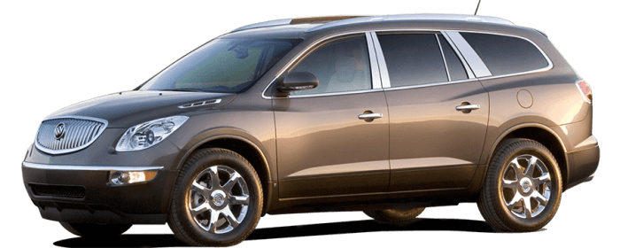 ENCLAVE 4dr QAA Chrome ABS plastic 1pcs Tailgate Handle Cover DH48530 thumbnail 2