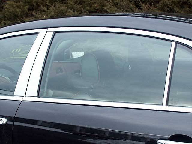 CHEVROLET MALIBU 4dr QAA Stainless 6pcs Pillar Trim PP48106