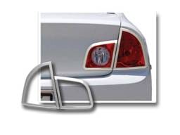 CHEVROLET MALIBU 4dr QAA Chrome ABS plastic 4pcs Tail Light Bezels TL48105