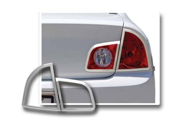 CHEVROLET MALIBU 4dr QAA Chrome ABS plastic 4pcs Tail Light Bezels TL48105