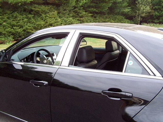 CADILLAC CTS 4dr QAA Stainless 10pcs Window Accent Package WP48250