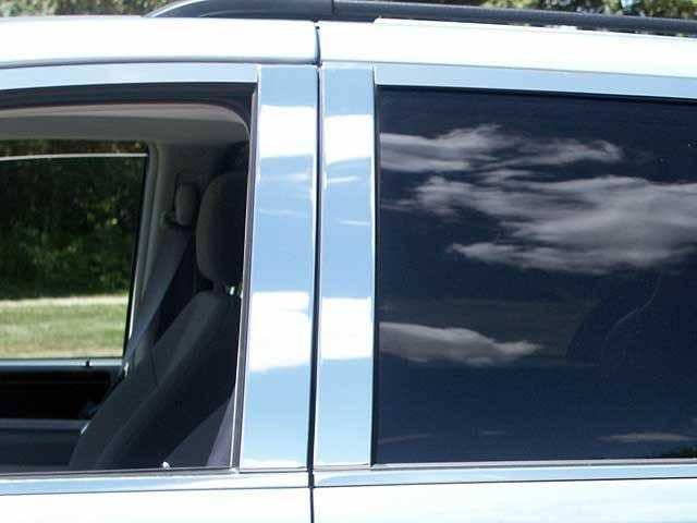 VOLKSWAGEN ROUTAN 4dr QAA Stainless 4pcs Pillar Trim PP48895 thumbnail 3