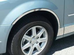 DODGE GRAND CARAVAN 4dr QAA Stainless 4pcs Wheel Well Accent WQ48896