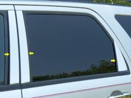 FORD ESCAPE 4dr QAA Stainless 6pcs Pillar Trim PP48321