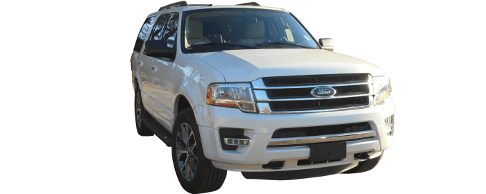 FORD EXPEDITION 4dr QAA Stainless 2pcs Roof Rack Accent RR55384 thumbnail 5