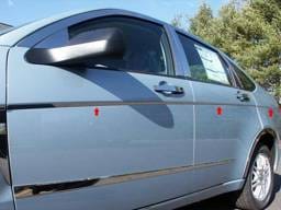 FORD FOCUS 4dr QAA Stainless 6pcs Side Accent Trim AT48345