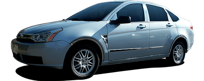 FORD FOCUS 4dr QAA Chrome ABS plastic 8pcs Door Handle Cover DH48346 thumbnail 2