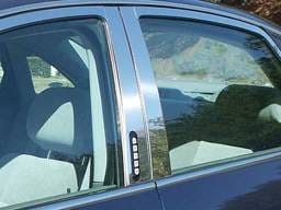 MERCURY SABLE 4dr QAA Stainless 4pcs Pillar Trim PP45490