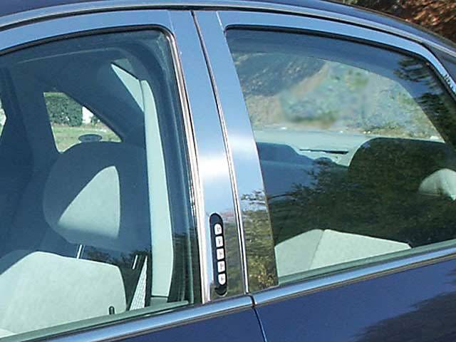 MERCURY SABLE 4dr QAA Stainless 4pcs Pillar Trim PP45490