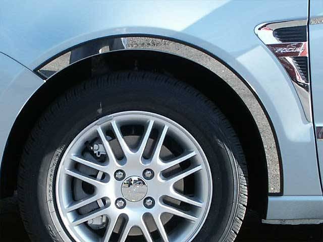 FORD FOCUS 4dr QAA Stainless 4pcs Wheel Well Accent WQ48345