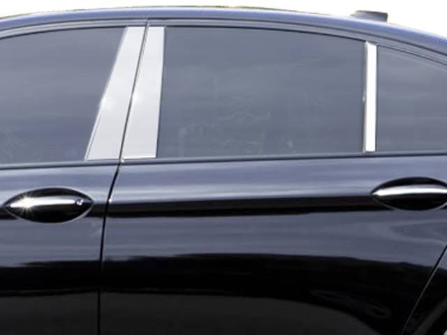 BMW 5 SERIES 4dr QAA Stainless 6pcs Pillar Trim PP11931