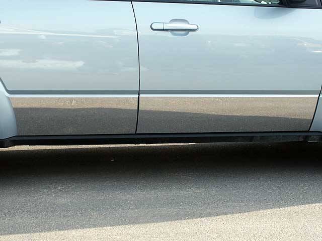 FORD TAURUS X 4dr QAA Stainless 4pcs Rocker Panel Trim TH48355