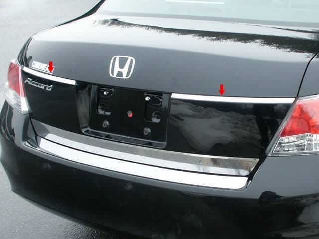 HONDA ACCORD 4dr QAA Stainless 2pcs Trunk Accent Trim TP28281