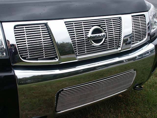 Fits Nissan TITAN 2/4dr QAA 4pcs Grille Accent SGB28523 thumbnail 3