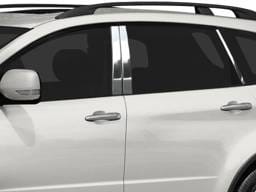 SUBARU TRIBECA 4dr QAA Stainless 6pcs Pillar Trim PP28451