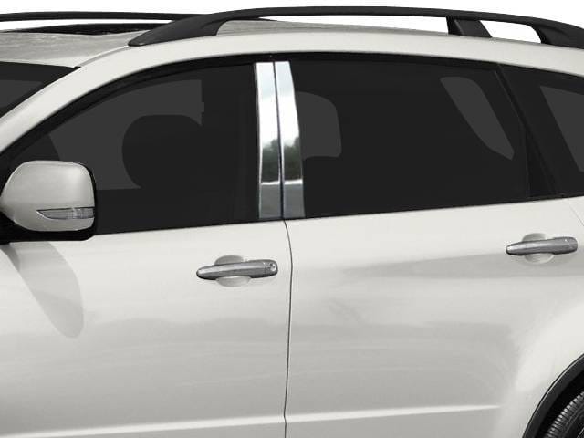 SUBARU TRIBECA 4dr QAA Stainless 4pcs Pillar Trim PP28450