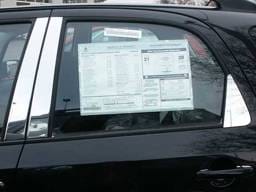 SUZUKI SX4 4dr QAA Stainless 6pcs Pillar Trim PP29876