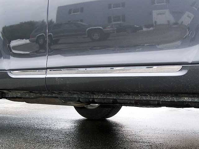 TOYOTA HIGHLANDER 4dr QAA Stainless 4pcs Molding Insert MI28110