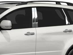 SUBARU TRIBECA 4dr QAA Stainless 8pcs Pillar Trim PP28452