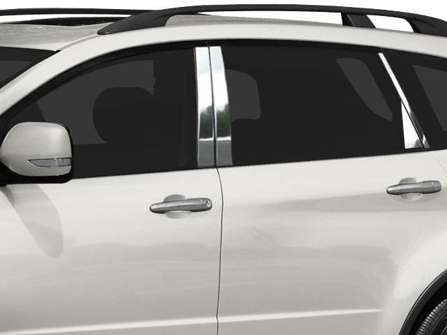 SUBARU TRIBECA 4dr QAA Stainless 8pcs Pillar Trim PP28452
