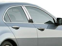 ACURA TSX 4dr QAA Stainless 6pcs Pillar Trim PP29291