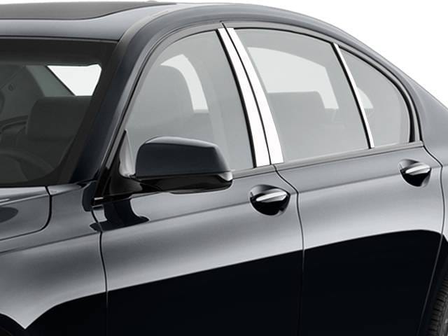 BMW 7 SERIES 4dr QAA Stainless 6pcs Pillar Trim PP29918
