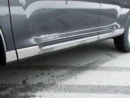 TOYOTA HIGHLANDER 4dr QAA Stainless 6pcs Rocker Panel Trim TH28110