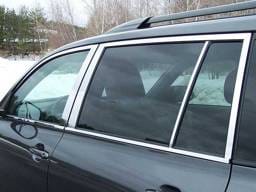 TOYOTA HIGHLANDER 4dr QAA Stainless 14pcs Window Accent Package WP28110
