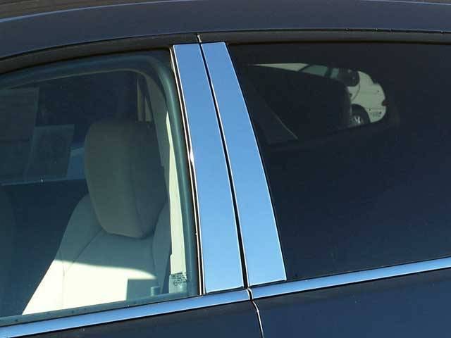 CHEVROLET TRAVERSE 4dr QAA Stainless 4pcs Pillar Trim PP49165
