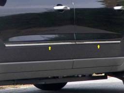 CHEVROLET TRAVERSE 4dr QAA Stainless 4pcs Rocker Panel Trim TH49167