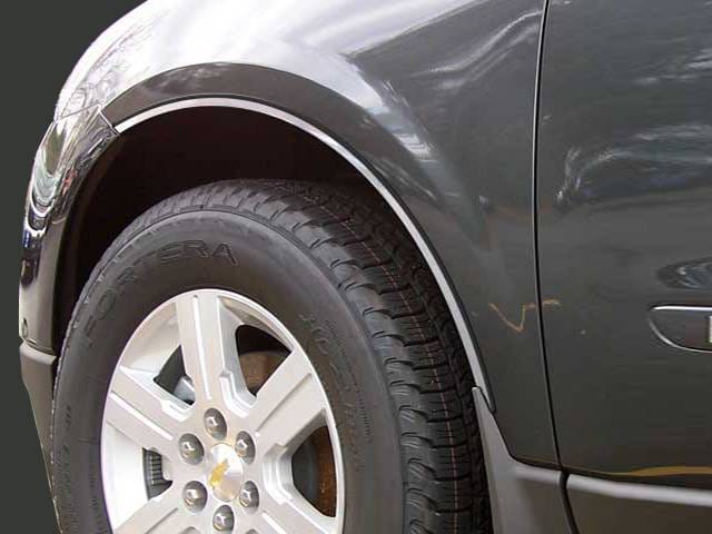 CHEVROLET TRAVERSE 4dr QAA Stainless 6pcs Wheel Well Accent WQ49165