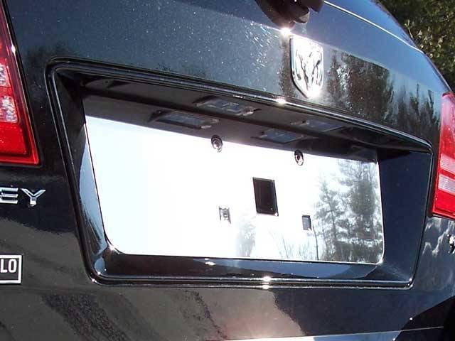 DODGE JOURNEY 4dr QAA Stainless 1pcs License Plate Bezel LP49945